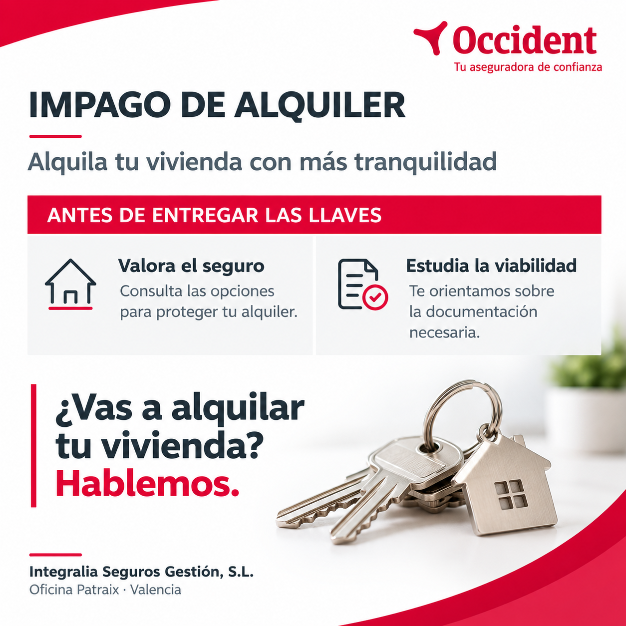 Seguro de impago de alquiler Seguro de impago de alquiler para propietarios